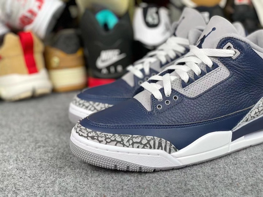 Air Jordan 3 Midnight Navy CT8532-401åå:registered:æ¥æå:registered:ä»·