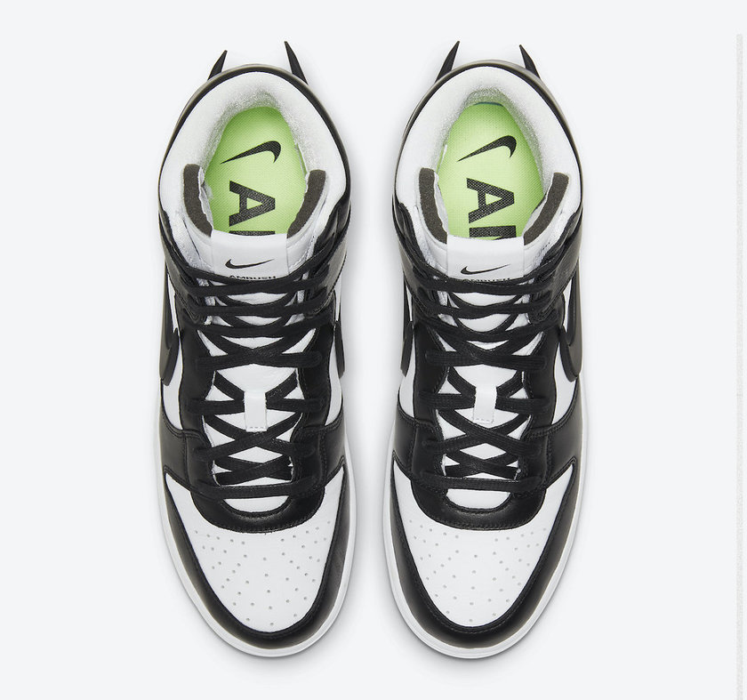 Ambush Nike Dunk High Black White CU7544-001åå:registered:æ¥æ
