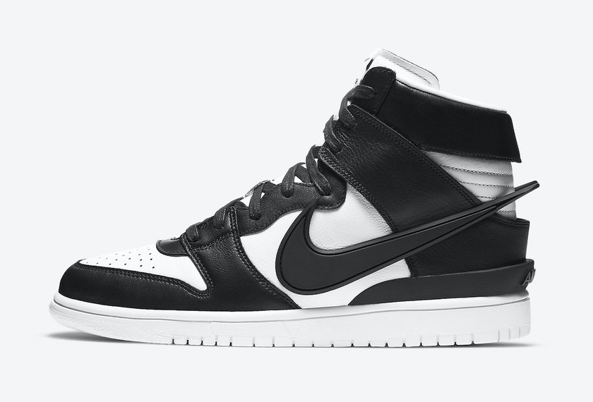 Ambush Nike Dunk High Black White CU7544-001åå:registered:æ¥æ