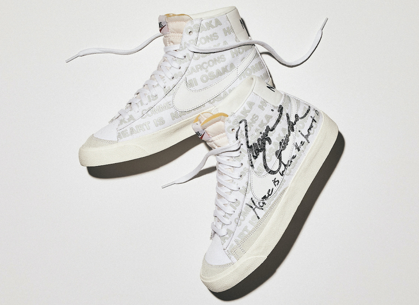 CDG Naomi Osaka Nike Nike Blazer Mid DA5383-100åå:registered:æ¥æ
