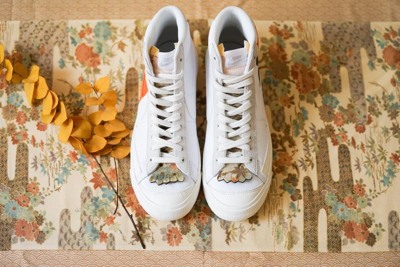 Simple Union æºæ The Flying Hawk Studio æé å¨æ°å:registered:¢å¶éæ¬¾ Nike Blazer 77 Midãæ¾å±±ã