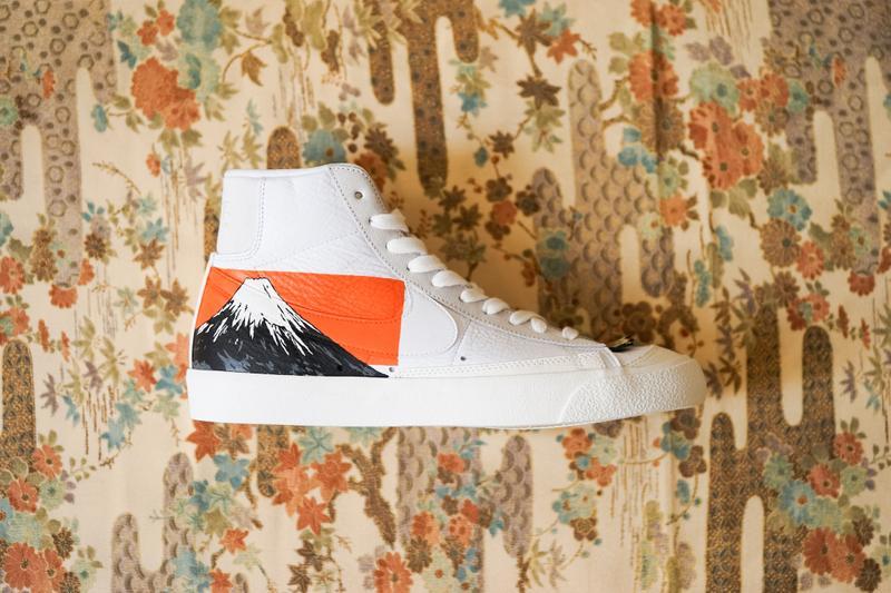 Simple Union æºæ The Flying Hawk Studio æé å¨æ°å:registered:¢å¶éæ¬¾ Nike Blazer 77 Midãæ¾å±±ã