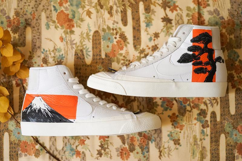 Simple Union æºæ The Flying Hawk Studio æé å¨æ°å:registered:¢å¶éæ¬¾ Nike Blazer 77 Midãæ¾å±±ã