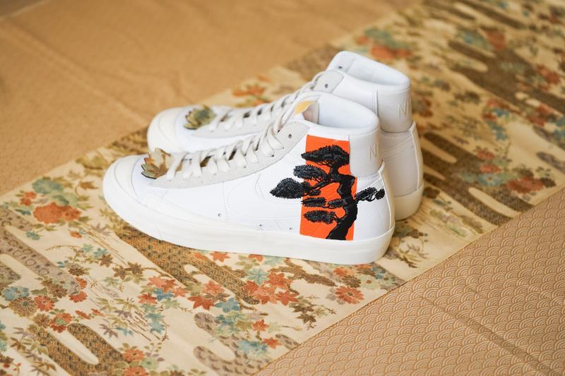 Simple Union æºæ The Flying Hawk Studio æé å¨æ°å:registered:¢å¶éæ¬¾ Nike Blazer 77 Midãæ¾å±±ã