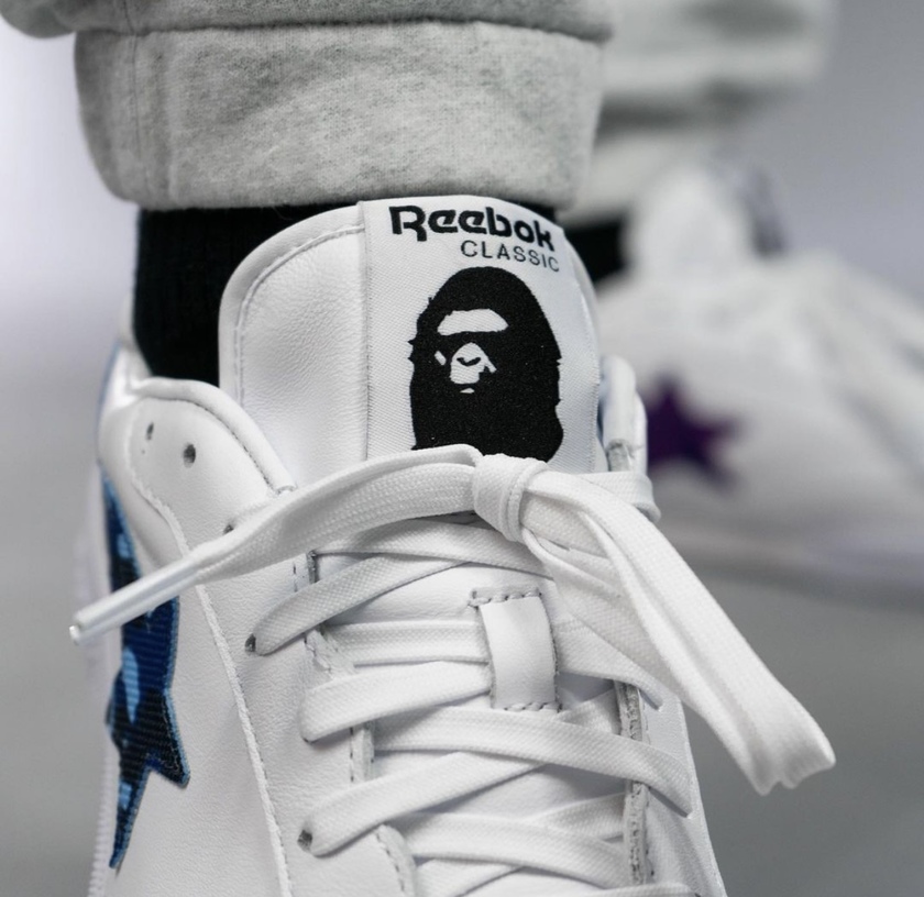 Bape Reebok Club C Bapesta FY3603 Release Date On-Feet