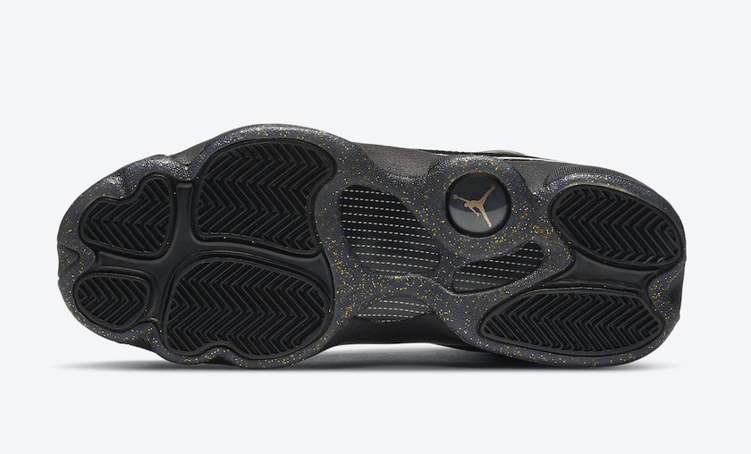 Air Jordan 13 GS Black Gold Glitter DC9443-007 Release Date Price