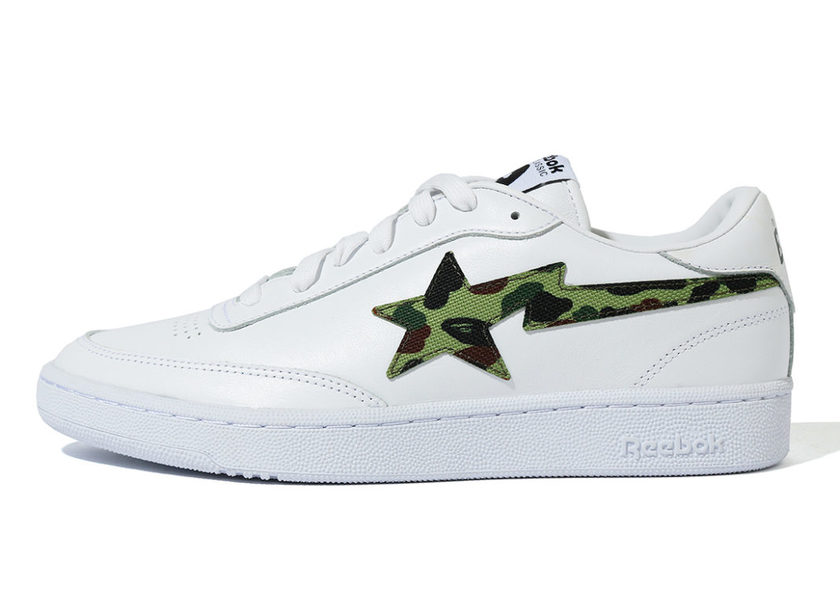 Bape Reebok Club C FY3603åå:registered:æ¥æ