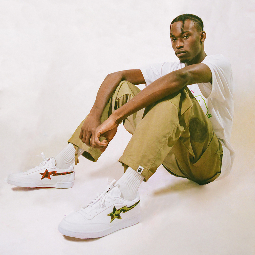 BAPE Reebok Club Cåå:registered:æ¥æ