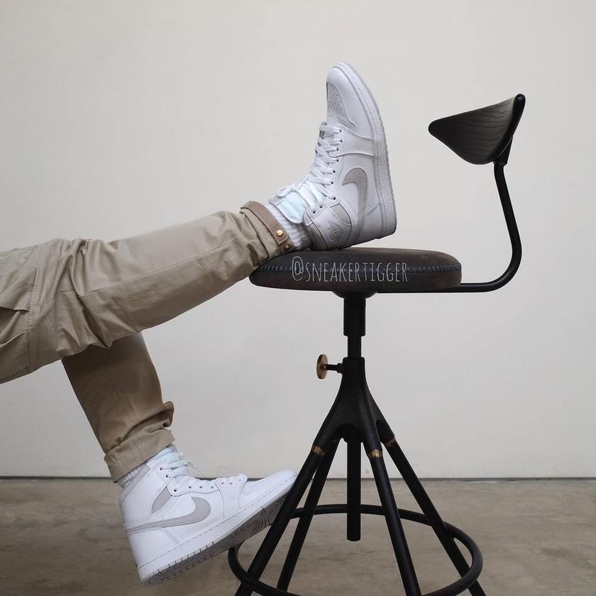 Air Jordan 1 High 85 Neutral Gray BQ4422-100 2021åå:registered:æ¥æ