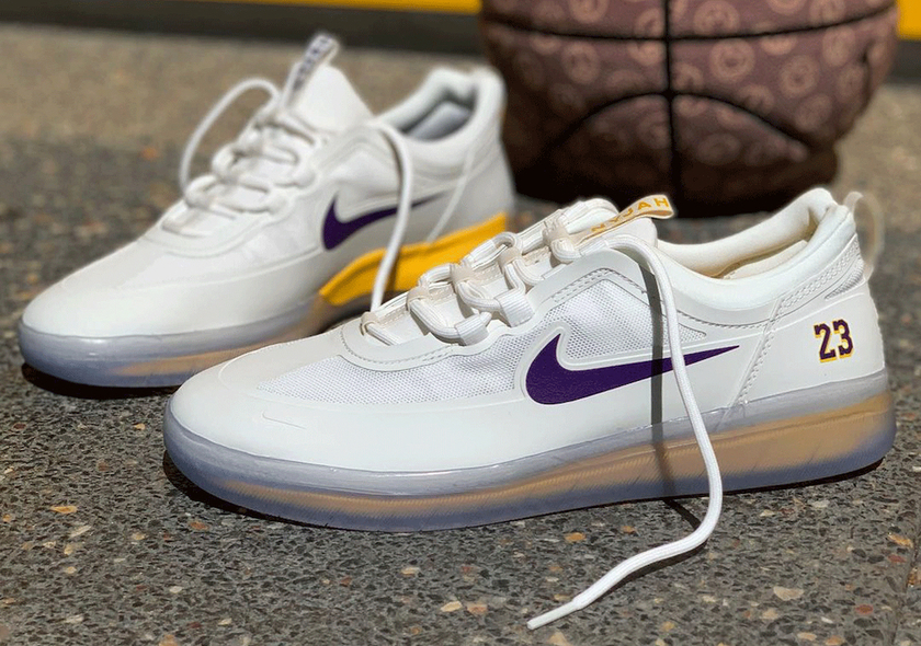 Nike SB Nyjah Free 2 Lakersåå:registered:æ¥æ