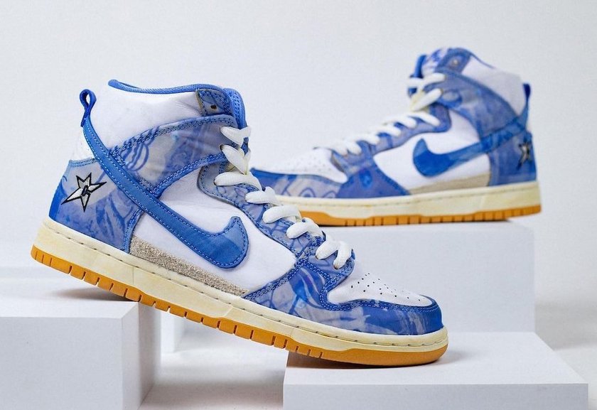 å°æ¯¯å¬å¸Nike SB Dunk High CV1677-100åå:registered:æ¥æå:registered:ä»·