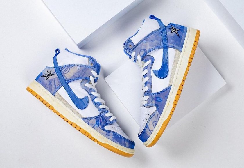 å°æ¯¯å¬å¸Nike SB Dunk High CV1677-100åå:registered:æ¥æå:registered:ä»·