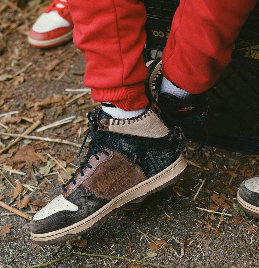 Bodega Nike Dunk High Legend CZ8125-200åå:registered:æ¥æ