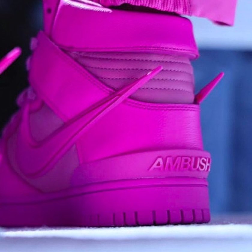 Ambush Nike Dunk High Pinkç´«çº¢è²åå¸æ¥æä»·æ ¼