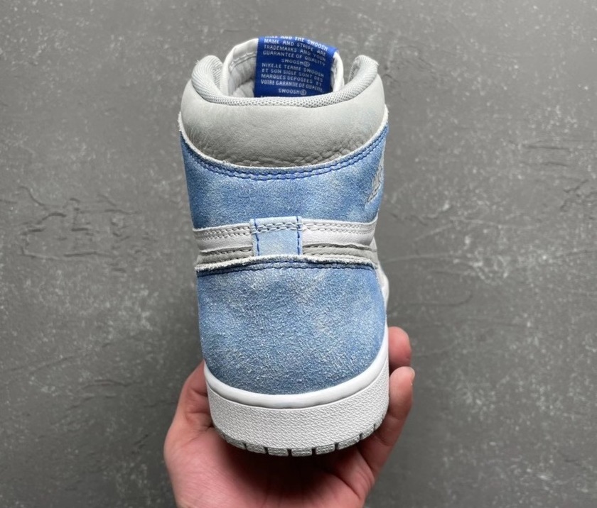 AJ1,Air Jordan 1,Hyper Royal,5  鞋身设计有点帅！水洗蓝 Air Jordan 1 四月正式发售！