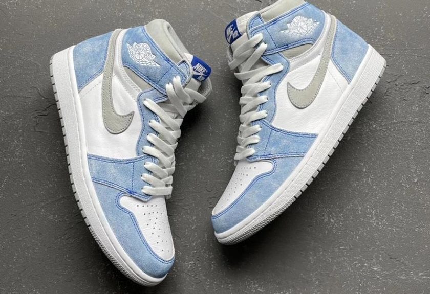 AJ1,Air Jordan 1,Hyper Royal,5  鞋身设计有点帅！水洗蓝 Air Jordan 1 四月正式发售！