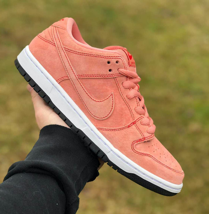 Nike SB Dunk Low Atomic Pink Pig CV1655-600 Release Date In-Hand