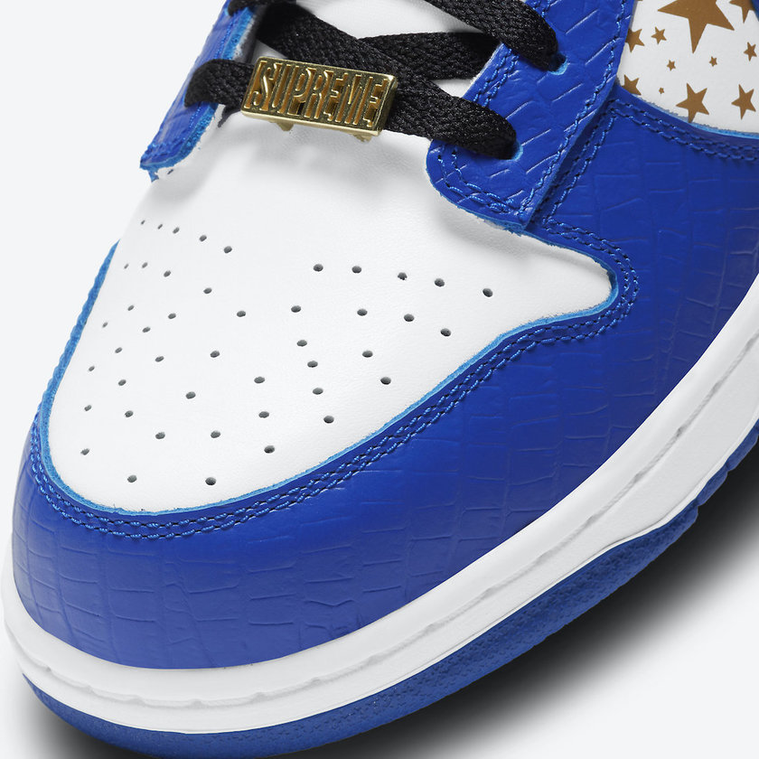 Supreme Nike SB Dunk Low Hyper Blue DH3228-100 Release Date Price