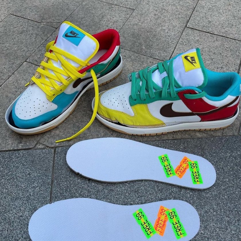 Nike Dunk Low Free 99 White DH0952-100 Release Date