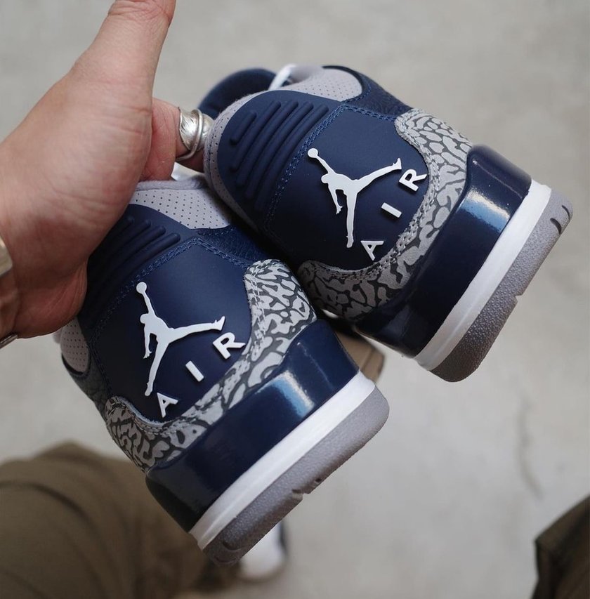 Air Jordan 3 Georgetown Midnight Navy CT8532-401åå:registered:æ¥æ