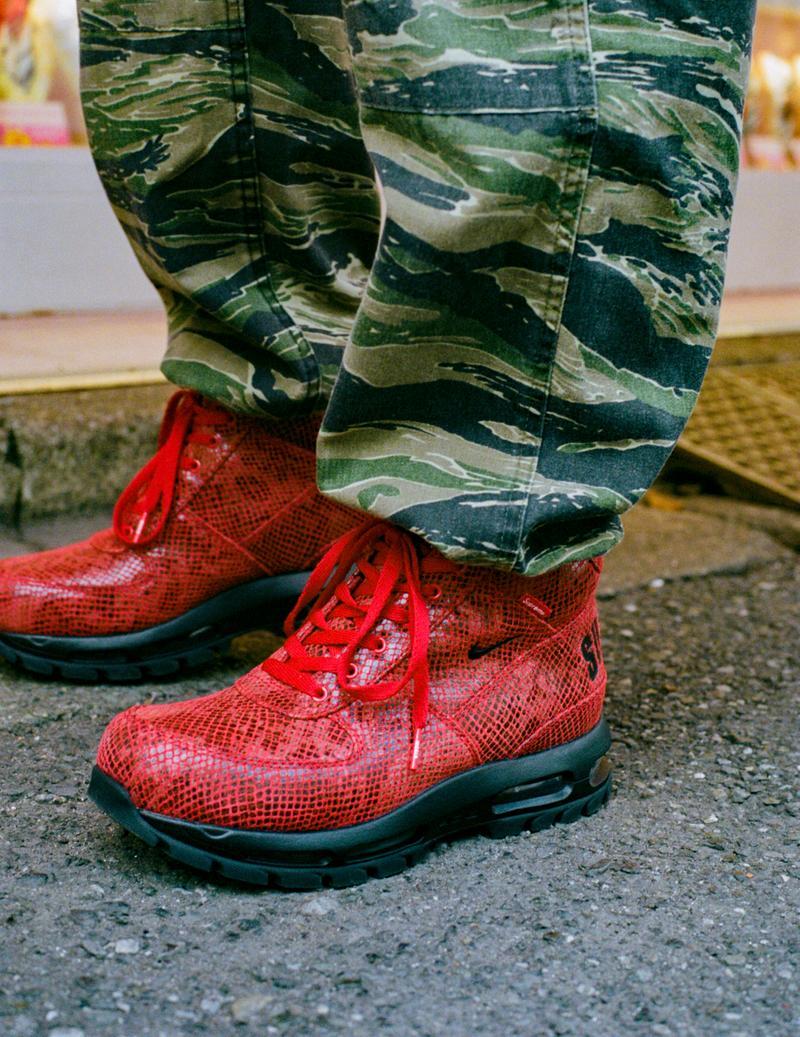 Supreme x Nike Air Max Goadome å¨æ°è¯ä¹éæ¬¾æ­£å¼ç¼ä½