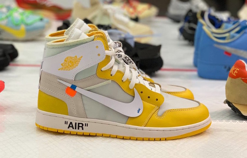 ç°ç½è²Air Jordan 1 Canary Yellowåå:registered:æ¥æ