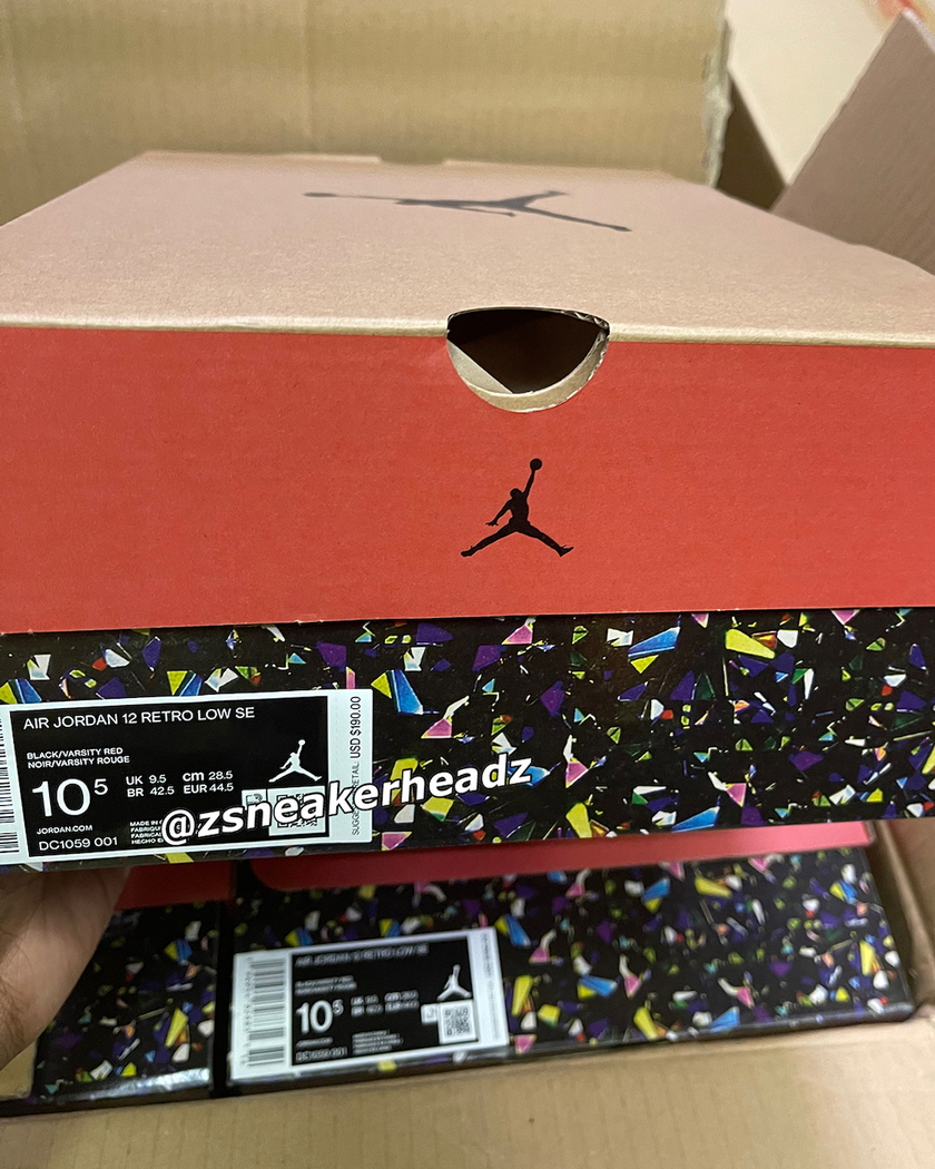 Air Jordan 12 Lowè¶çº§ç¢DC1059-001åå:registered:æ¥æ