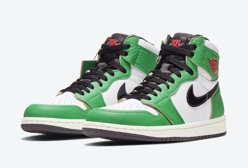 Air Jordan 1 Lucky Green DB4612-300åå:registered:æ¥æä»·æ ¼
