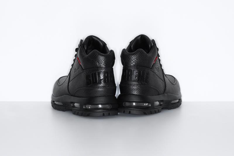 Supreme x Nike Air Max Goadome å¨æ°è¯ä¹éæ¬¾æ­£å¼ç¼ä½
