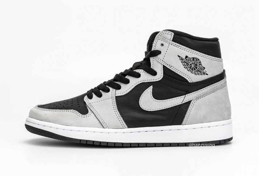 Air Jordan 1 Shadow 2.0 Smoke Grey 555088-035 Release Date