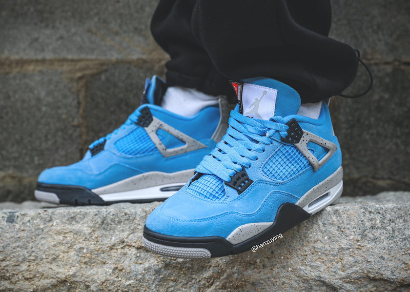 Air Jordan 4 UNC University Blue CT8527-400åå:registered:æ¥æ