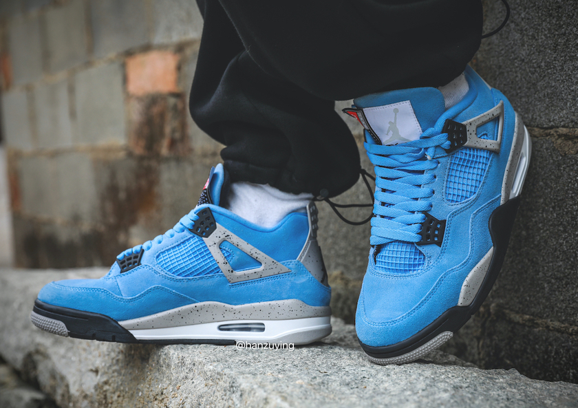 Air Jordan 4 UNC University Blue CT8527-400åå:registered:æ¥æ