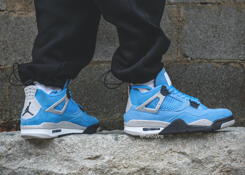 Air Jordan 4 UNC University Blue CT8527-400åå:registered:æ¥æ