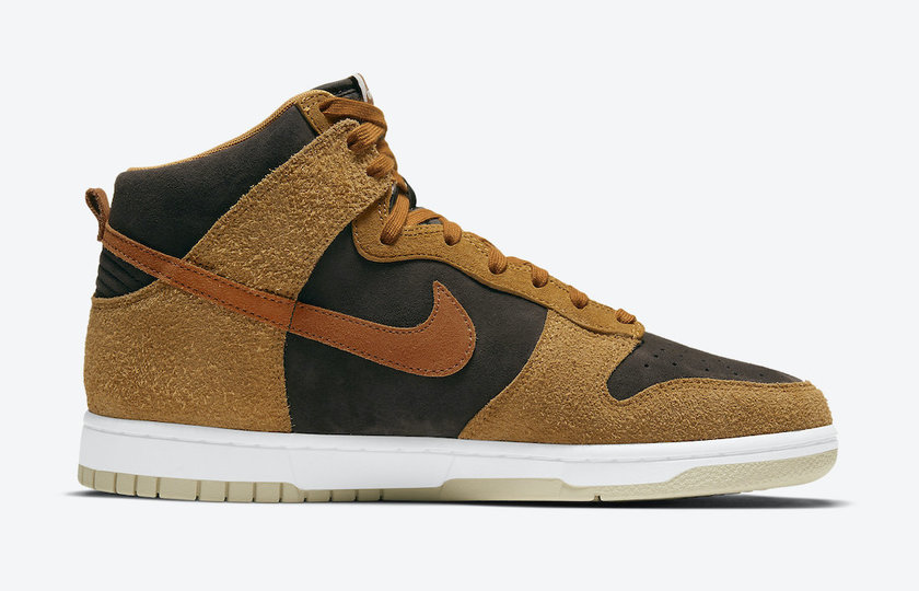 Nike Dunk High Dark Russet DD1401-200ä»·æ ¼