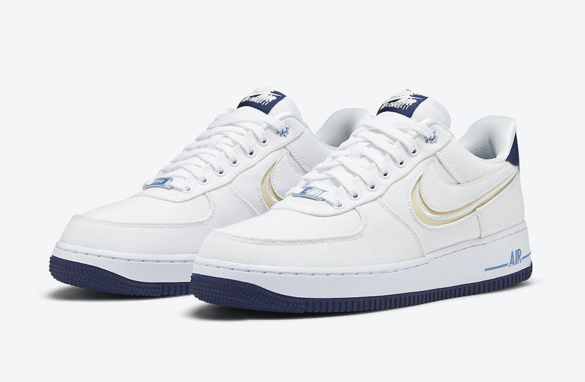 Nike Air Force 1 Low White Canvas DB3541-100åå:registered:æ¥æ