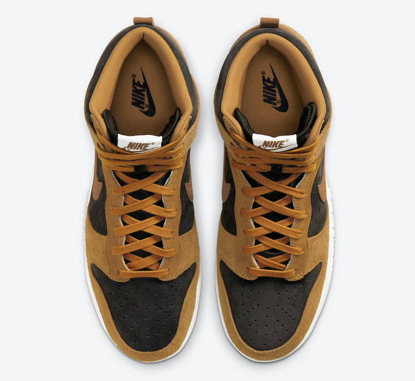 Nike Dunk High Dark Russet DD1401-200ä»·æ ¼