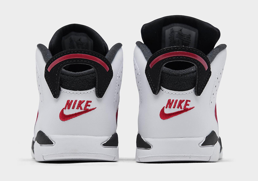Air Jordan 6 Carmine TD Toddler 384667-106åå:registered:æ¥æ