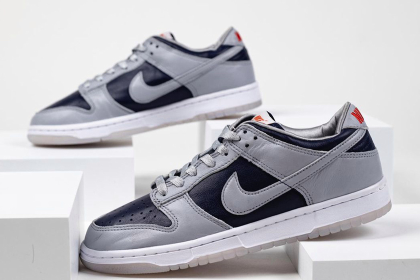 Nike Dunk Low Collegeæµ·åç°ç¼å¤§å­¦çº¢è²DD1768-400åå:registered:æ¥æ