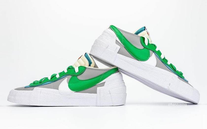 Sacai Nike Blazer Low Classic Greenåå:registered:æ¥æDD1877-001