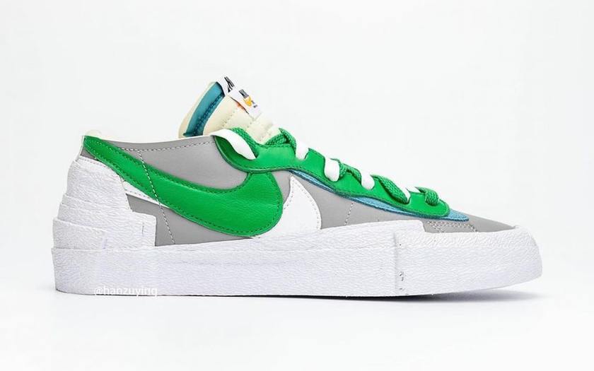 Sacai Nike Blazer Low Classic Greenåå:registered:æ¥æDD1877-001