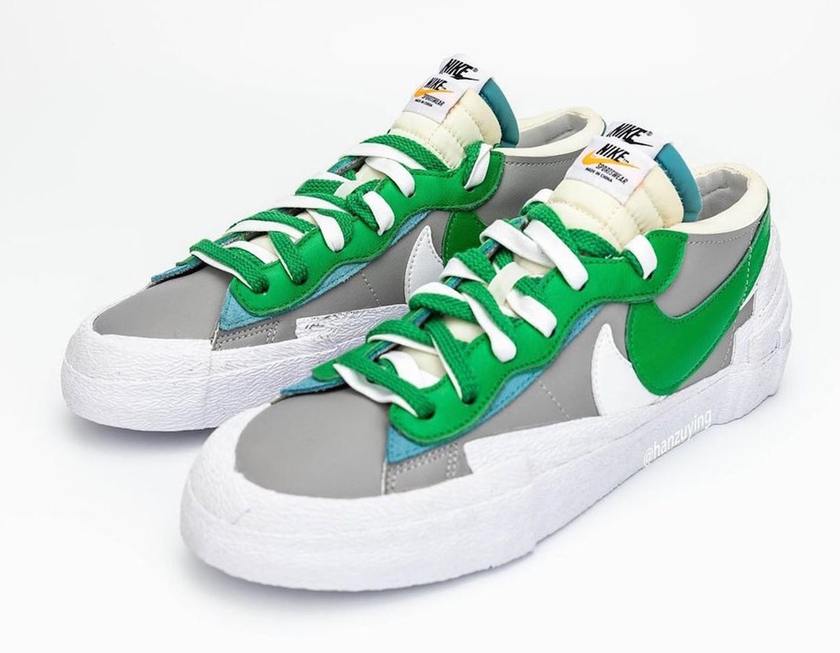 Sacai Nike Blazer Low Classic Greenåå:registered:æ¥æDD1877-001