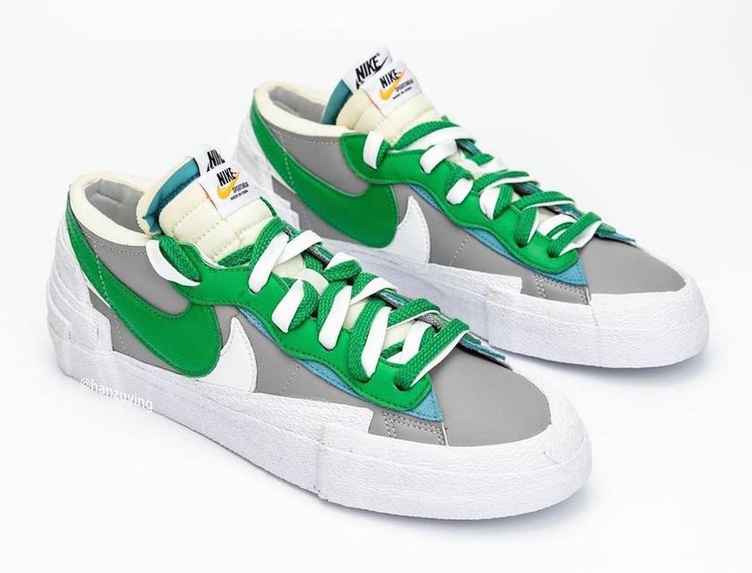 Sacai Nike Blazer Low Classic Greenåå:registered:æ¥æDD1877-001