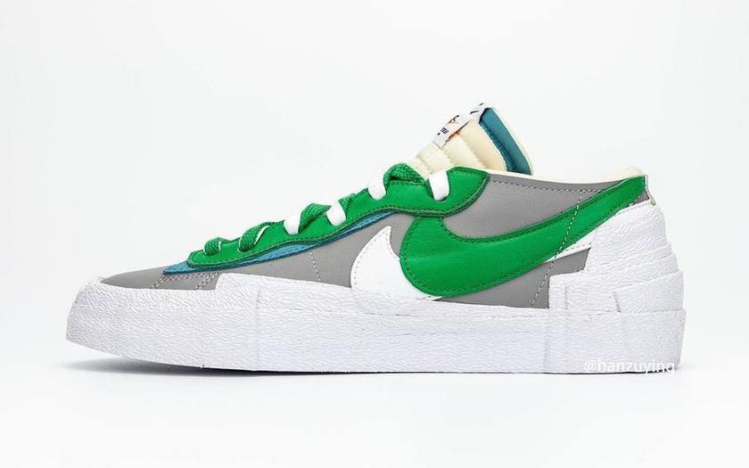 Sacai Nike Blazer Low Classic Greenåå:registered:æ¥æDD1877-001