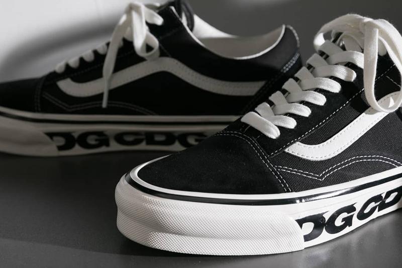 COMME des GARÃONS CDG x Vans Old Skool è¯ä¹éæ¬¾çåæå