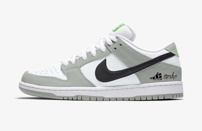 Nike SB Dunk Low Chlorophyll BQ6817-011 Release Date Mock