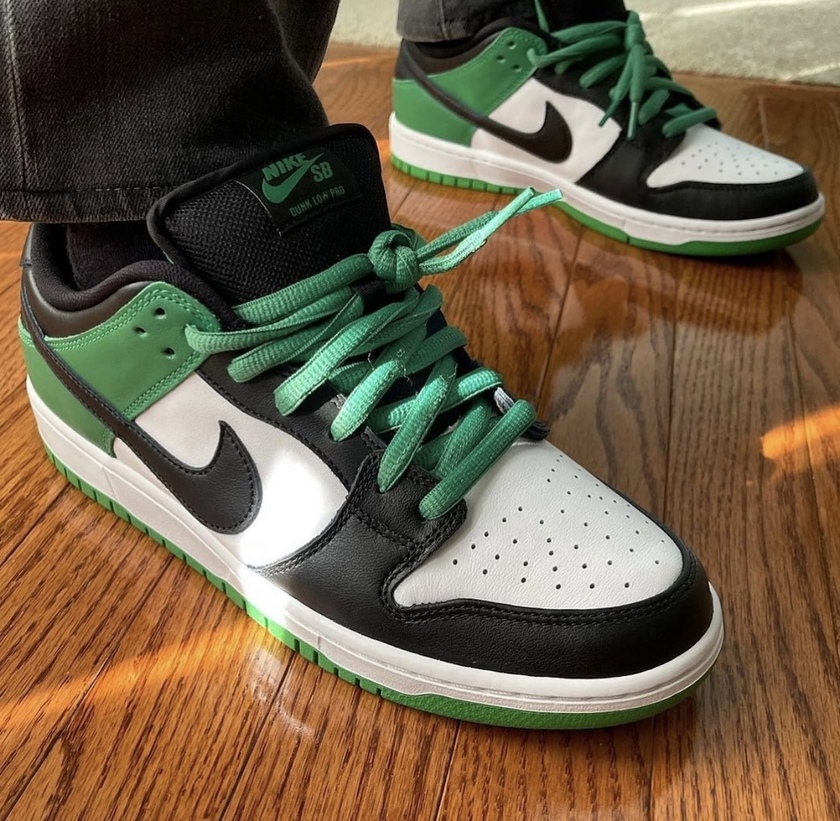 Nike SB Dunk Low Classic Green BQ6817-302 Release Date