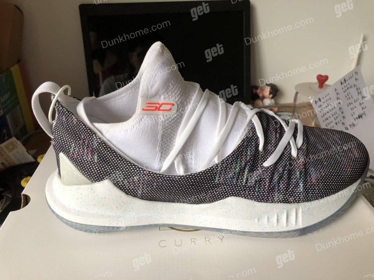 3020657-107 库里5首发配色