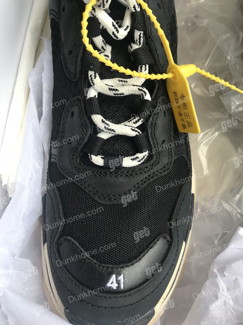 巴黎世家老爹鞋鉴定真假