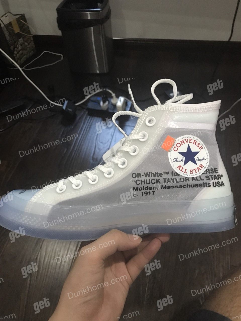 OFF WHITE Converse 匡威ow联名透明