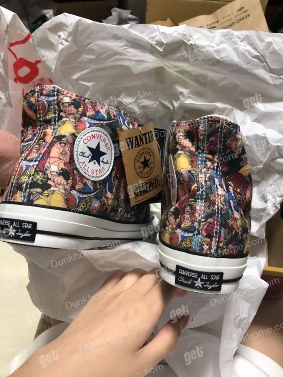 匡威海贼王联名纪念款